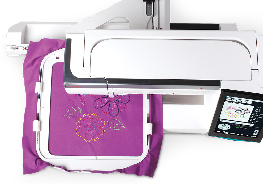 used Janome Horizon Memory Craft 15000 sewing and embroidery machine ( –  Aurora Sewing Center