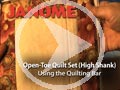 Video: Using The Quilting Bar