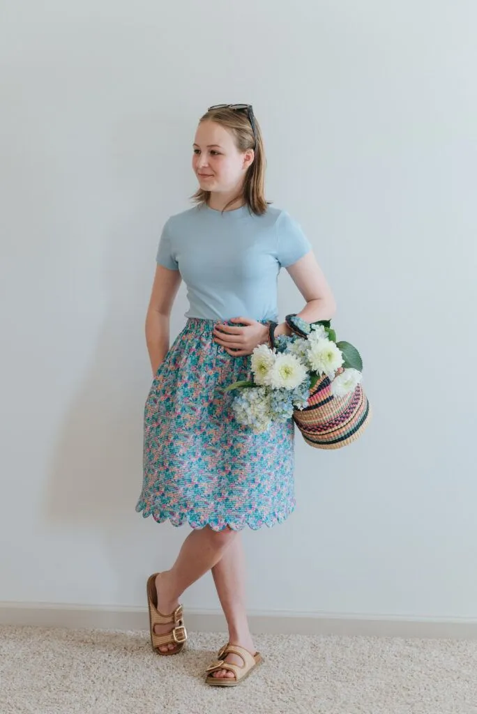 Perfectly Pintucked Skirt - Janome Perfectly Pintucked Skirt - Janome
