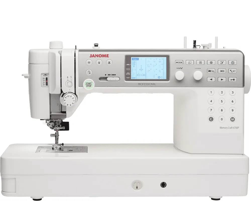 美品JANOME memorg c r a ft-6700 Memory Craft 6700P - Janome