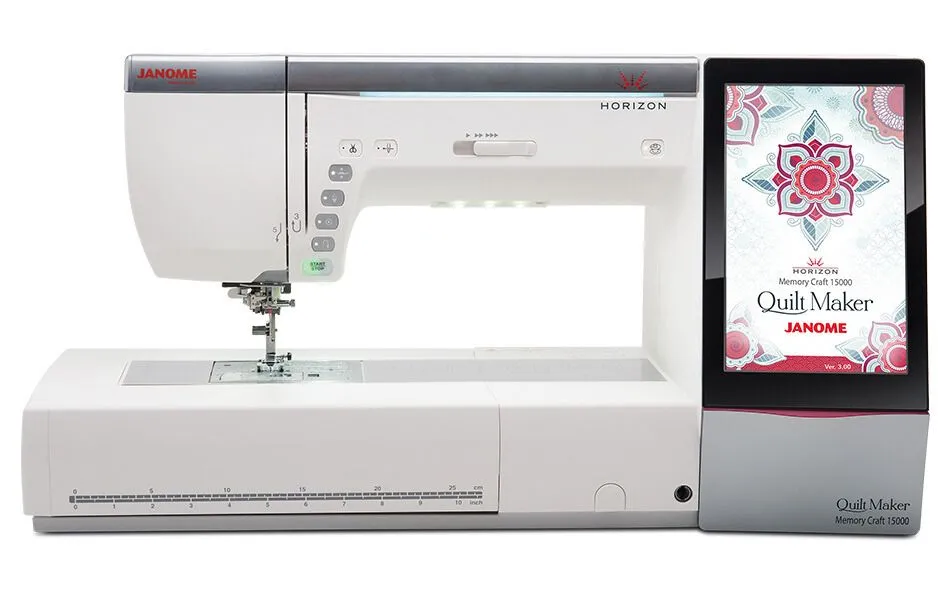 Horizon Quilt Maker Memory Craft 15000 - Janome