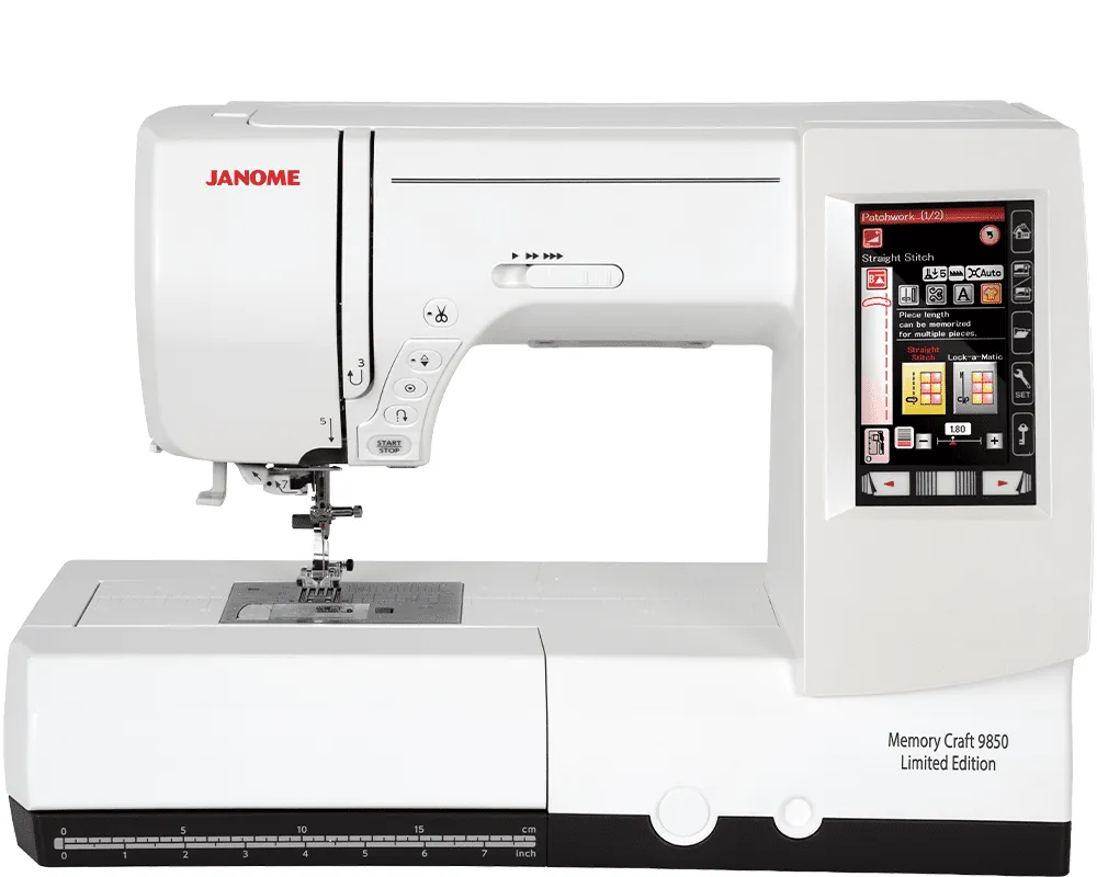 Memory Craft 9850 Limited Edition - Janome
