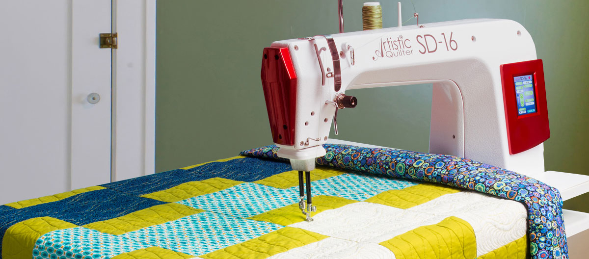 Janome Artistic Quilter Sit Down 16
