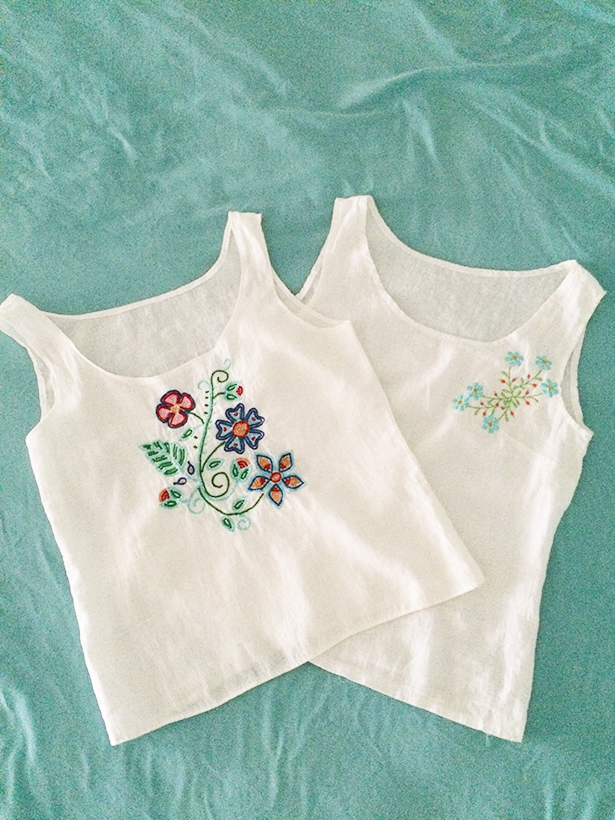 Embroidered Tops Made with the MC15000