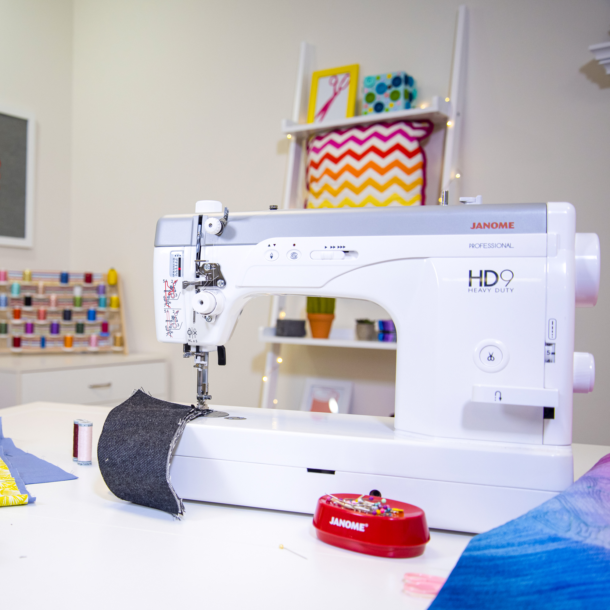 Janome HD3000 Heavy Duty Full Size Sewing Machine - Refurbished with  Warranty