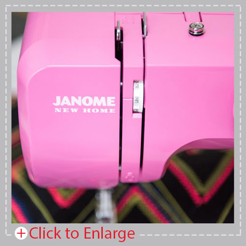 Janome® Pink Sorbet Easy-to-Use Sewing Machine