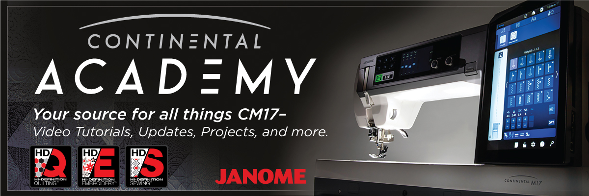 Janome Continental M17 - Missouri Sewing Machine Company