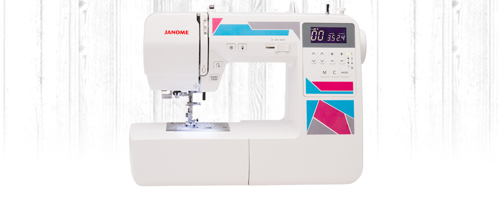 Janome MOD-19 Easy-to-Use Sewing Machine with Needle Threader 00150816 -  The Home Depot