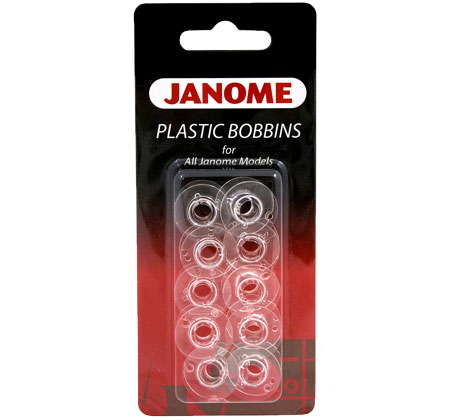 Janome Bobbins- Black & White 12 pack - 732212107689