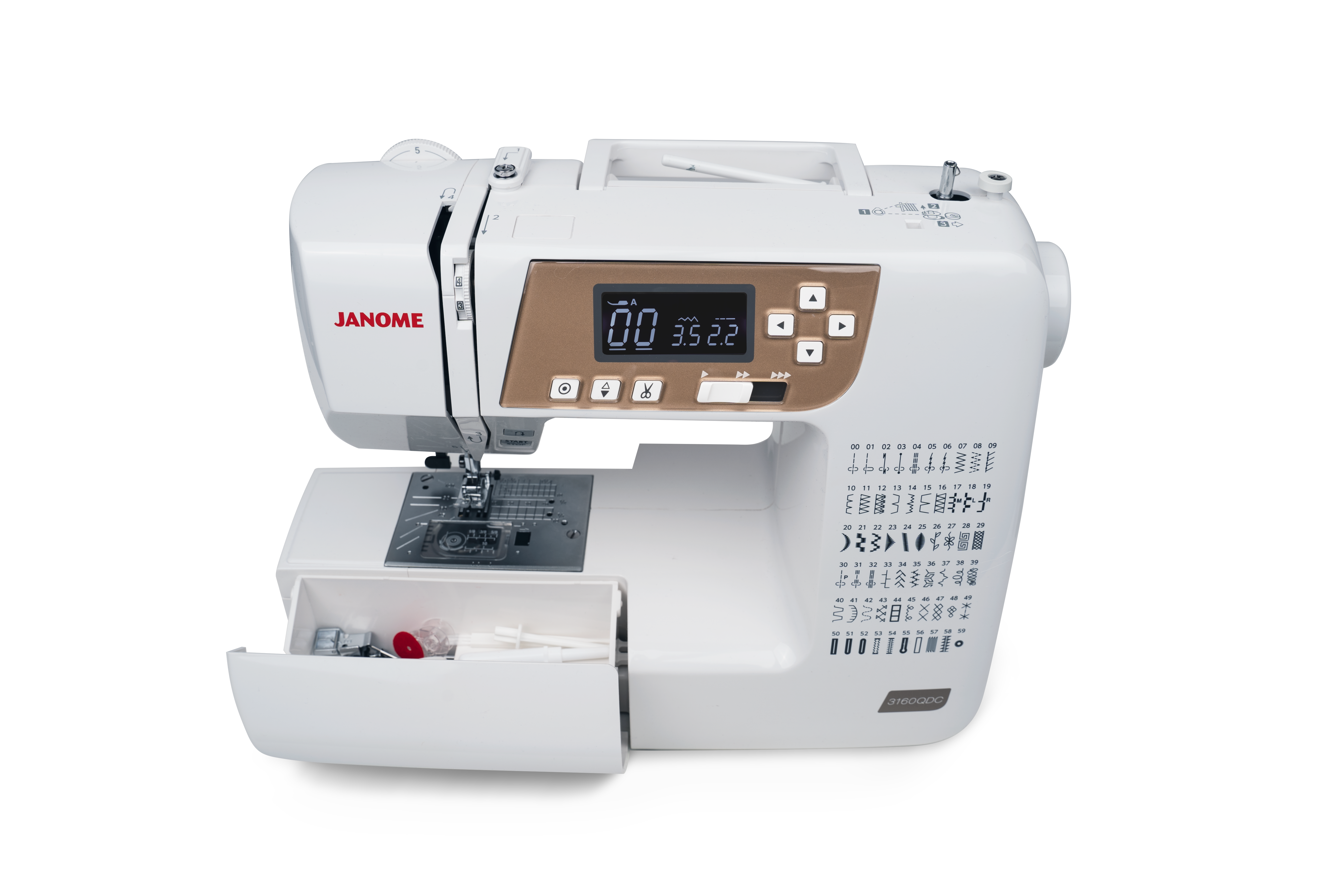 Janome 3160QDC-G Computerized Sewing Machine : Sewing Parts Online