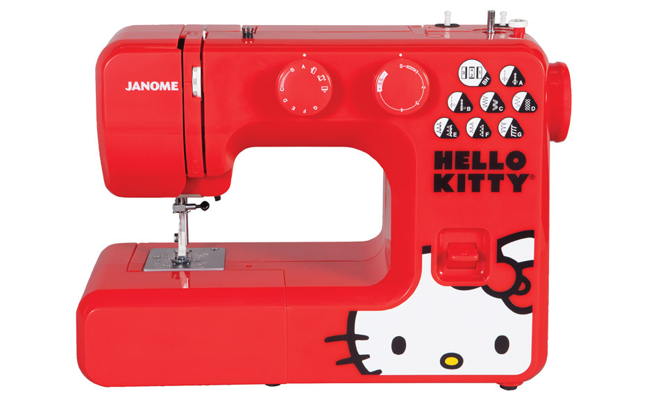 Our Review of 4 Cute Hello Kitty Sewing Machines by Janome