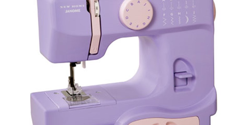 Janome Lovely Lilac Easy to Use Sewing Machine 001LOVELY - The Home Depot
