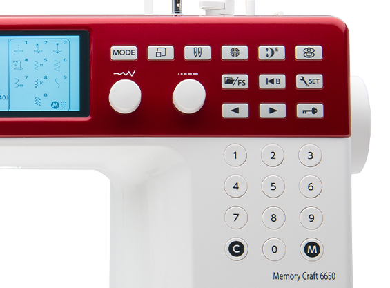 Janome 6650 Memory Craft Computerized Quilting and Sewing Machine