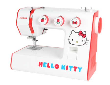 maimero　　0206 Janome Hello Kitty Sewing Machine Electric Sewing Machine KT