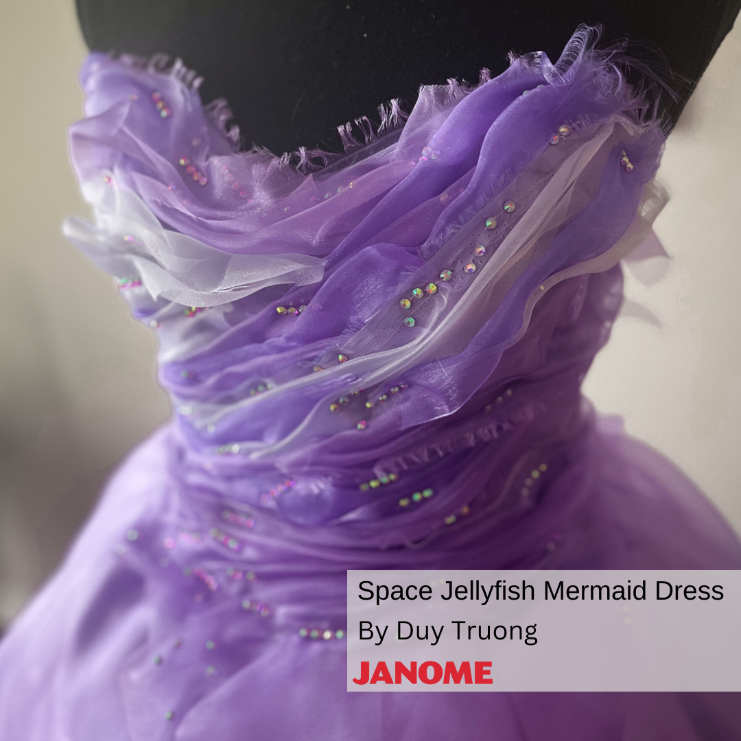 Space Jellyfish Mermaid Dress - Janome