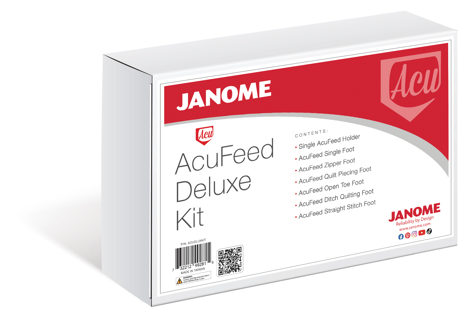 Monome セット AcuFeed Deluxe Kit - Janome